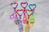 Image 2 of Mini Labubu Inspired Keychains