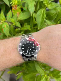 Image 1 of Sekonda white dial Black and red bezel