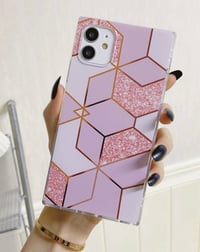 Image 1 of Marbel pattern phone case 