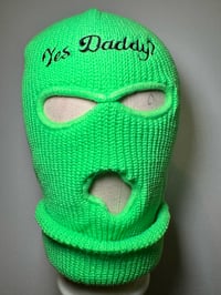 Image 3 of Desire, «  Yes Daddy » Warm unisex 3Holes Ski Snowboarding Hat