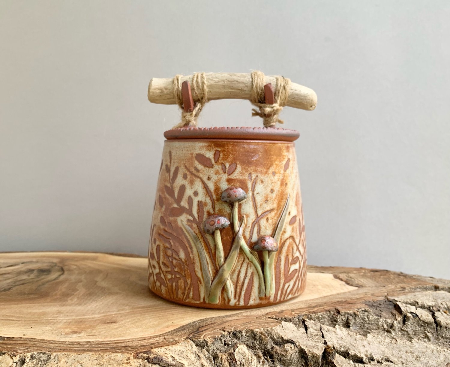 Image of Mushroom Jar 