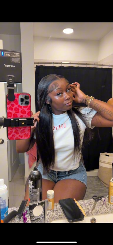 Image of 24 inch 13x6 frontal Straight 