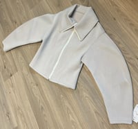 Image 2 of Scuba fold collar jacket - 3 colours