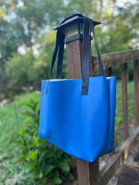 Image 2 of Blue Flame Tote Bag