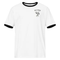 Image 6 of batsyhead logo Unisex ringer t-shirt