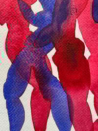 Image 4 of Watercolour ~ Blue Boys Series lll