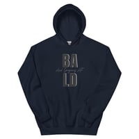 Image 5 of BALD AF BLK Unisex Hoodie