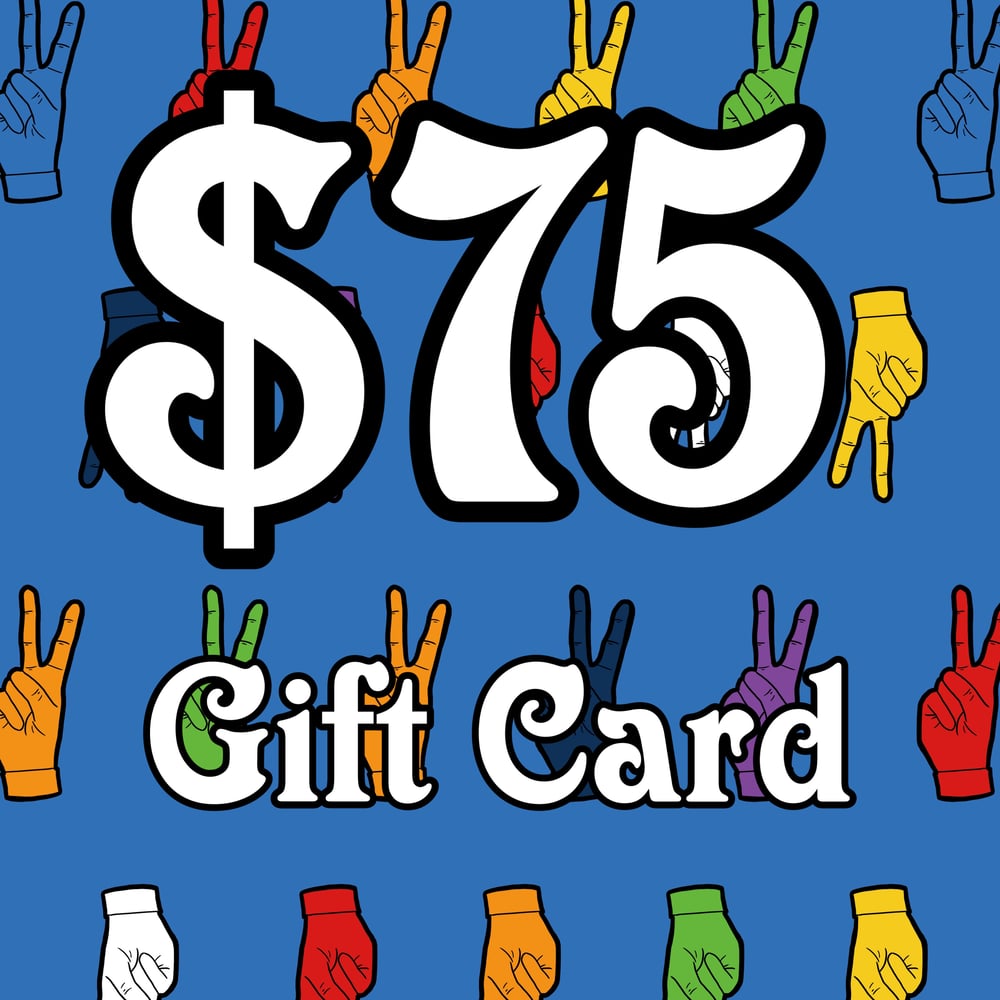 Image of $75 gift card