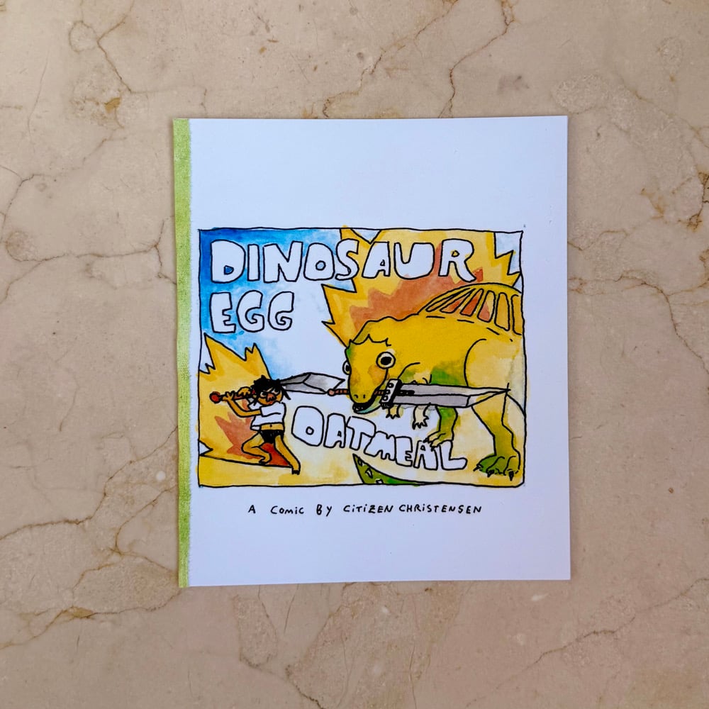Image of Dinosaur Egg Oatmeal Comic