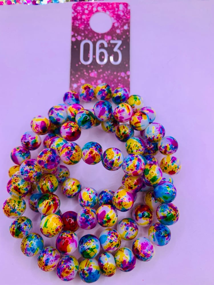 Image of Beaded Stacks 