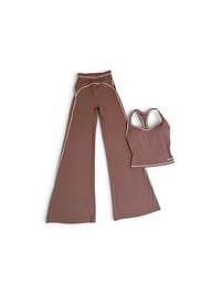 Women’s 2 piece Yoga Set - Brown