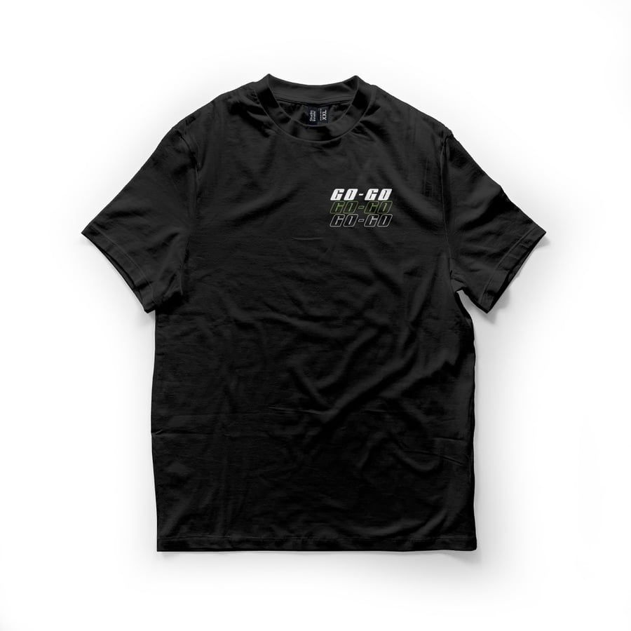 Image of GOGO SOUL CRANK BLACK T-shirt