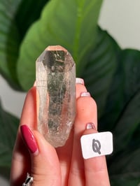 Image 18 of CHOOSE YOUR OWN NATURAL (UNPOLISHED) RUTILE IN QUARTZ POINT -BRAZIL-