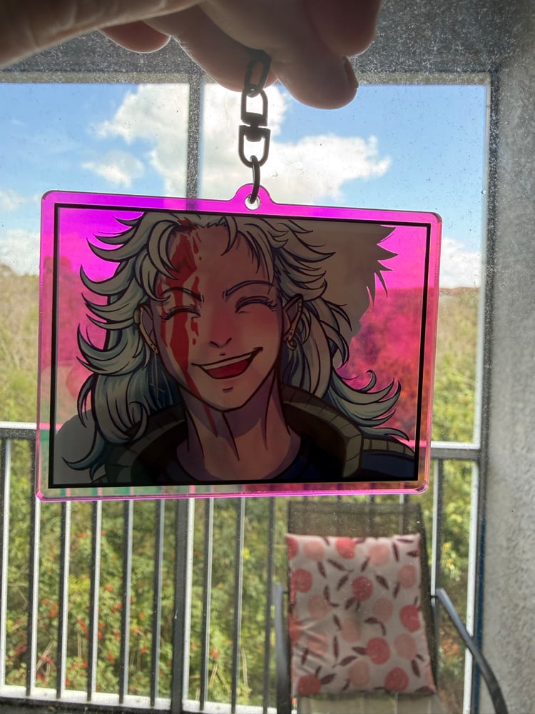 Image of Shin & Noi Rainbow Acrylic Charm- Misprint Sale