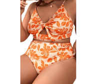 Plus size swim set 