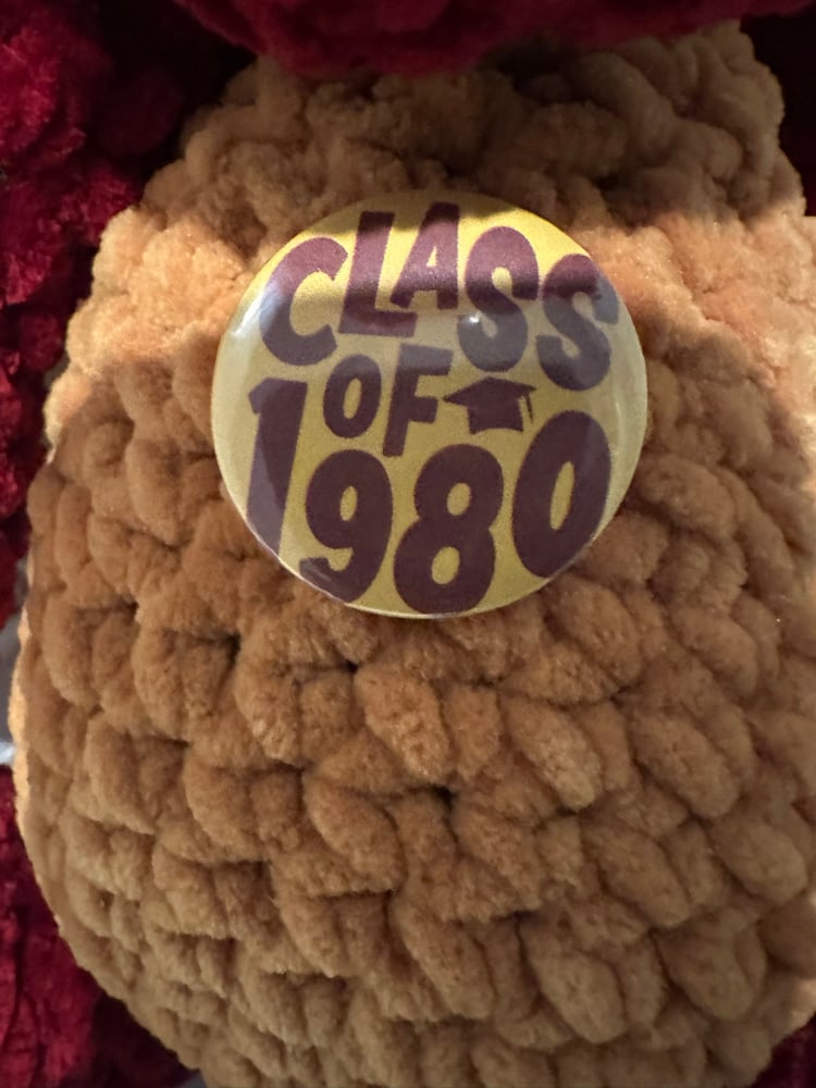 John Adams Class of ‘80 Velvet Bear  