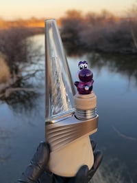 Image 3 of 💜 Pre-Order Royal Jelly Yoshi 3DXL Joystick 