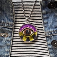 Image 1 of Love Tokens - Mystic Eye Necklace 2