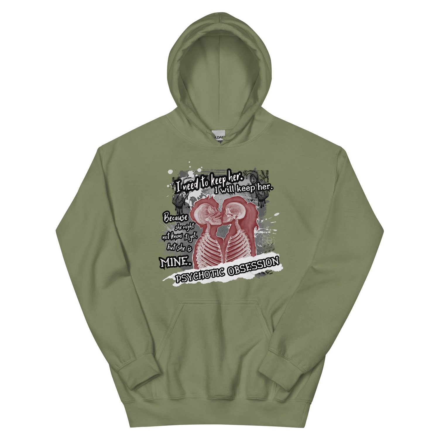Image of Officially licensed Leigh Rivers Psychotic obsession Tobias & Aria Unisex Hoodie
