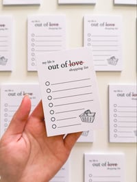 Image 3 of out of love Memo Pad