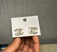 Image 1 of CC letter studs