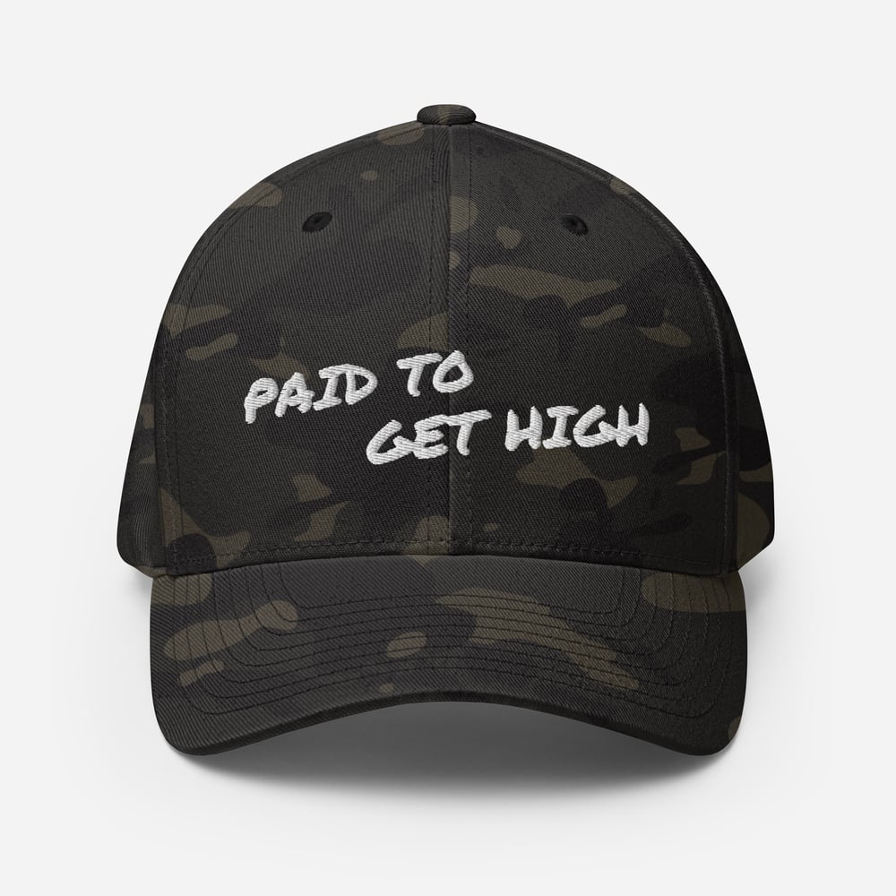 Image of PTGH / SL FITTED Cap WHITE EMBROIDERED
