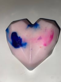 Large Geo Heart Wax Melt - Approx 50g