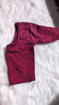 Image 2 of Heny_Premium Quality Stonework Stretchable Blouse 