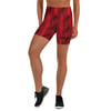 BOSSFITTED Red Snake Skin Yoga Shorts