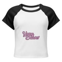 Image 5 of Yung Beans Women’s micro rib raglan baby tee