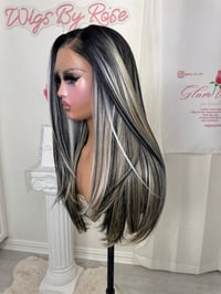 Image 16 of Edgy black highlights luxury (ready to ship) 