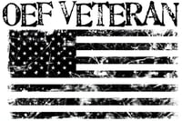 Image 2 of OEF VETERAN Flag Shirt