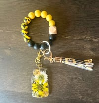 Image 3 of JOMAX Jewelry-Silicone Bead Wristlet/Keychain Mason Jar