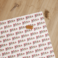 Image 7 of Gift wrap paper (Christmas kitten's)