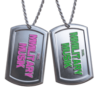MMILITARY MUSIK DOG TAGS *PRESALES*