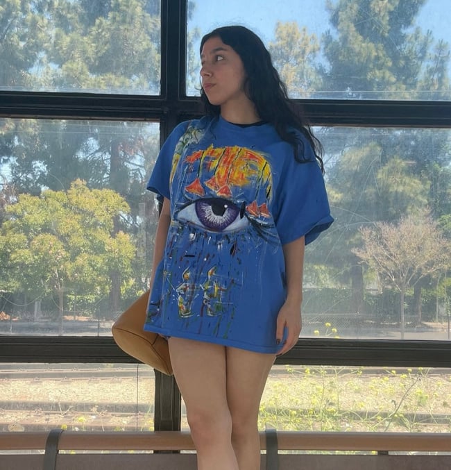 Custom Hand Painted T-Shirt  Made to Order