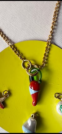 Image 5 of Summer Breeze  Mutliple Charms Necklace 