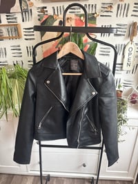 Image 1 of Faux leather jacket 