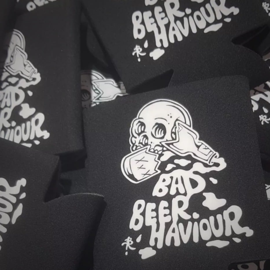 Image of BAD BEER-HAVIOUR BEER COOLER