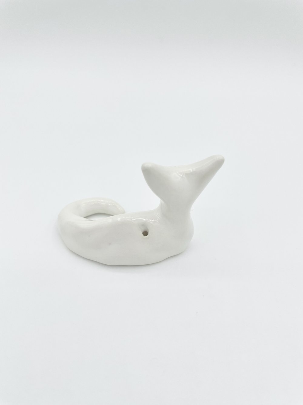 Image of Milky white Incense Cat 