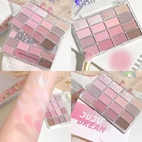 Image 13 of Love the 16-color eye shadow plate, pearlescent matte lying silkworm, brighten the low-saturated ear