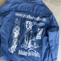 Image 2 of URL denim shirt 3xl