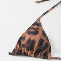 Image 5 of Cheetah Cover Up and Bikini Set