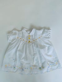 Image 3 of Pretty cotton vintage dress size newborn - 6 months 