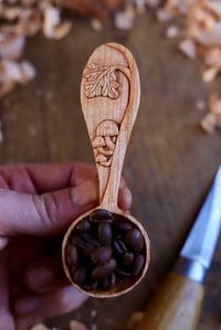 Image 4 of Oak And Mushroom~Coffee Scoop
