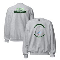 Image 3 of A Bad Day Fishing Men's Sweatshirt