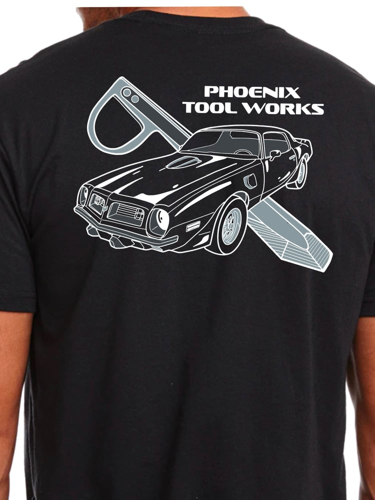 Image of PHEONIX TOOL WORKS BLACK TEE