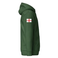 Image 12 of Unisex Hoodie Three Lions Back