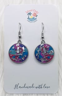 Image 3 of SILVER PAINTED DANGLES
