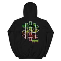 Image 2 of 64 NATION PREMIUM HOODIE ( RASTA )